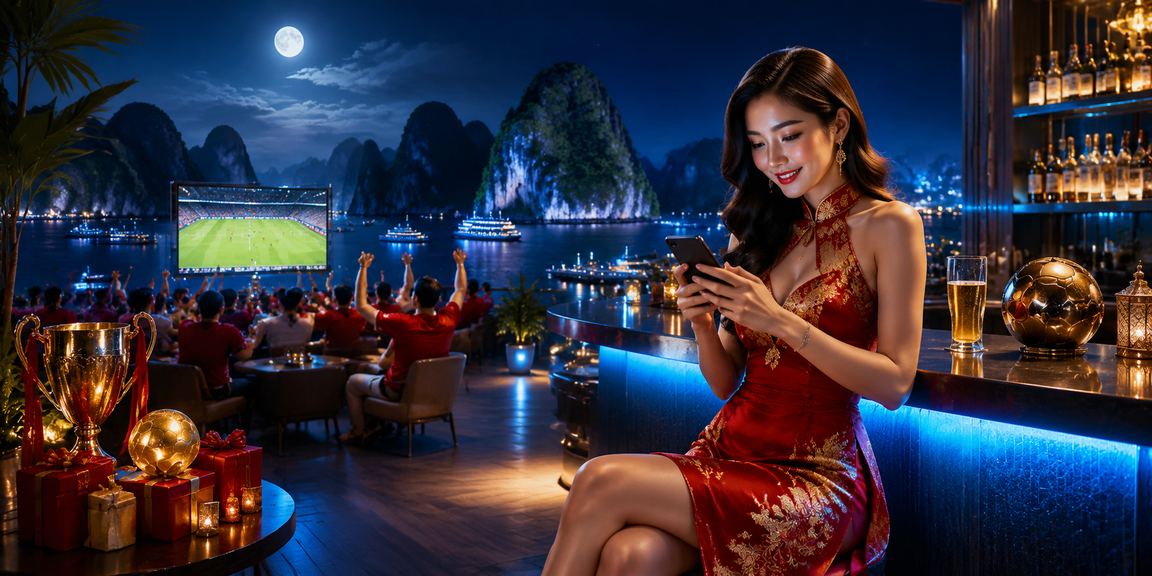 Lễ hội cá cược bóng đá sôi động trên vịnh Hạ Long với không khí náo nhiệt